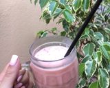 Foto del paso 1 de la receta: Smoothie de durazno y frutillas 🍓 🍑