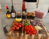 A picture of step 1 of Tony’s Chili con Carne.