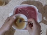 ايس كريم بالفراوله والفانيليا