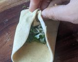 A picture of step 2 of Ajwain Coriander Paratha.