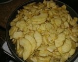 A picture of step 3 of Polish Apple Pie my way.