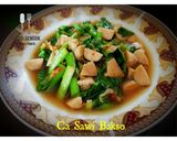Foto langkah ke 4 dari resep 47. Cah Sawi Bakso.
