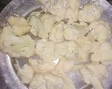 A picture of step 1 of Gobhi Manchurian.