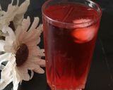 A picture of step 3 of Roohafza with lemon.