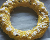 Foto del paso 9 de la receta: Roscón de arándanos almendra y queso crema
