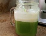 A picture of step 4 of Yum green juice.