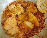 A picture of step 2 of Red Chilli Chicken Biryani 😋😋.