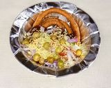 A picture of step 7 of Jalebi Chat.