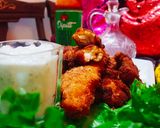 A picture of step 5 of Fried Chicken strips.