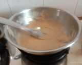 A picture of step 3 of Healthy tasty rajgira flour and roasted peanut Burfi.