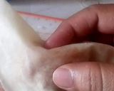 A picture of step 5 of Chicken wonton.