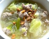 รูปขั้นตอนการทำที่ 4 ของ ต้มจืดกะหล่ำปลี วุ้นเส้น หมูสับ