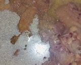 A picture of step 1 of Hot and sour soup.