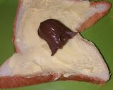 Foto langkah ke 1 dari resep Roti panggang keju coklat.