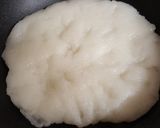 Hình bước làm 1 của món Bánh đúc nóng cho ngày đông