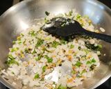 A picture of step 2 of Poha dumplings.