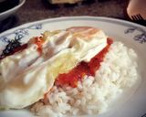 Foto del paso 8 de la receta Arroz con tomate y huevo frito