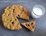 Une image de l'étape 3 de Cookie géant aux pépites de chocolat.