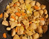Foto del paso 4 de la receta: Pollo con almendras estilo chino casero!!
