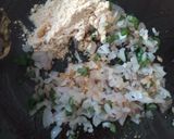 A picture of step 3 of Beetroot semolina kachauri.