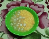Hình bước làm 3 của món Chè bí đỏ đậu xanh- trân châu dừa
