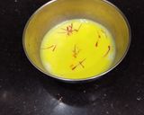 A picture of step 2 of Sago Flour Phirni.