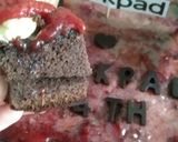 Foto langkah ke 6 dari resep Bolu Cokelat Ultah Cookpad.