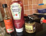 A picture of step 1 of Tomato & Mustard Sticky Chicken with Sweet Potato Fries & Veg.