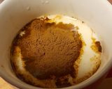 A picture of step 2 of Hot Chocolat Coffee milk.