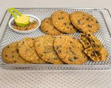 A picture of step 19 of Dark Chocolate Walnut Maize Cookies.