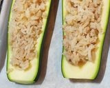 Tonhalas-rizses cukkini recept fázis 3 fotója