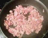 Foto del paso 2 de la receta: Pastel pizza de bacon y calabacín
