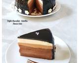 Cara Membuat Triple Chocolate Nutella Cheese Cake 17