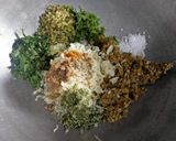 A picture of step 4 of Moong Sprouts Kebabs.