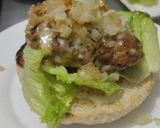 Foto del paso 7 de la receta: Hamburguesa🧀hawaiana🥯🍍🍔