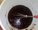 Foto langkah ke 4 dari resep Muffin Custard Cokelat Gula Aren Kukus.