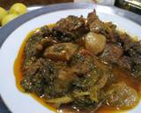 Shaljum palk gosht recipe step 5 photo