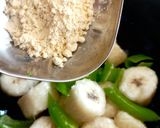 A picture of step 3 of Quick Banana sabji.