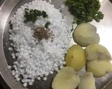 A picture of step 1 of Sabudana Tikki / Cutlet.