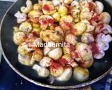 A picture of step 1 of Sauteed Garlic, Onion Mushroom.