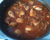 Foto del paso 7 de la receta: Chipirones rellenos de bacalao a la cartagenera