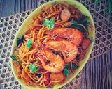 Gambar langkah 8 resipi Mee Goreng Basah.