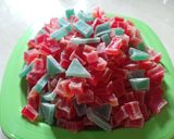 Foto langkah ke 3 dari resep Permen Jelly / Jelly Candy.