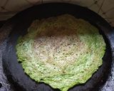 A picture of step 9 of Moongdal-Spinach Dosa.