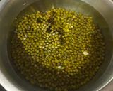 A picture of step 2 of Green Moongal dal.