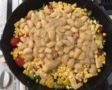 A picture of step 3 of California Farm Fresh Corn and Lima Beans Succotash Dinner.