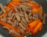 Foto del paso 4 de la receta: Ternera en salsa teriyaki con arroz basmati