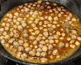 A picture of step 12 of Chole bhature.