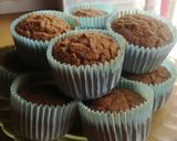 Foto del paso 3 de la receta: Cupcakesde chocolate y manzana❣️Sin harina/ azúcar ni lácteos💥