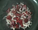 Foto del paso 5 de la receta: Tomate relleno con remolacha y cebolla